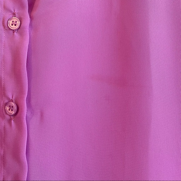 Nasty Gal - Chiffon Button-up Top - Picture 5 of 7